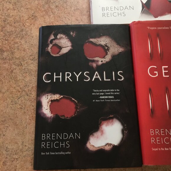 Brendan Reichs Nemesis series trilogy nemesis , chrysalis, genesis books - Picture 3 of 9
